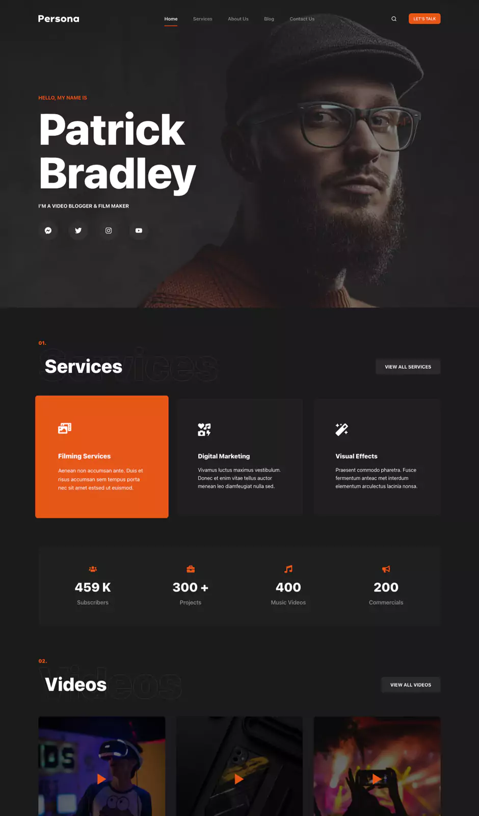 Blocksy Website Template: