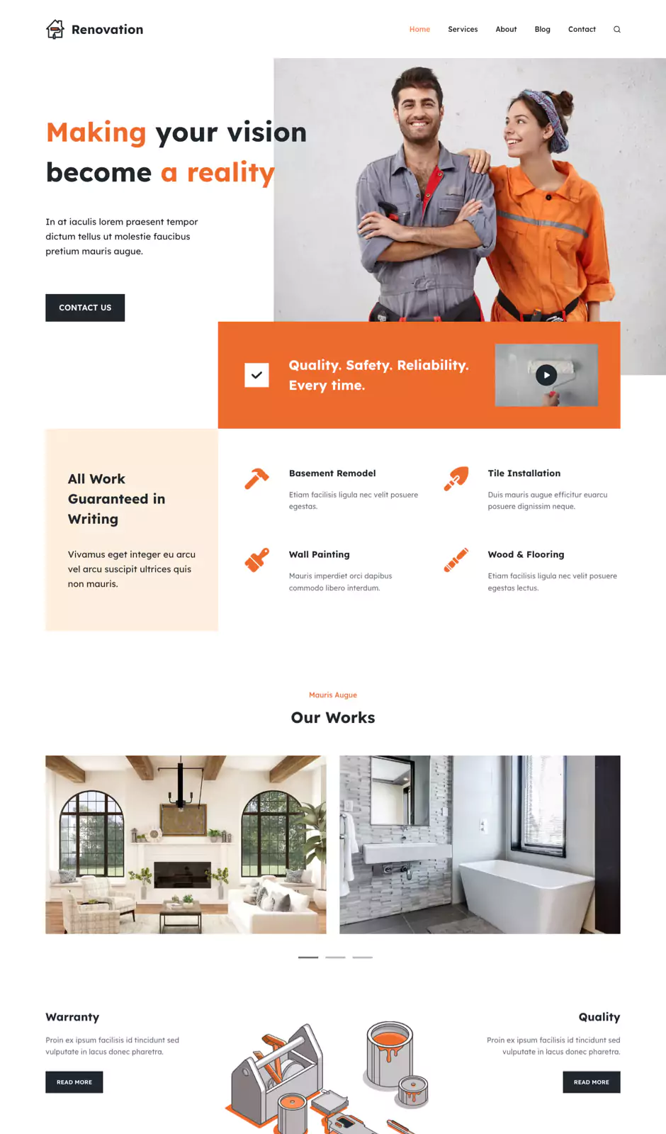 Blocksy Website Template: